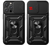 Купить - чехол для смартфона  Чехол BeCover Military Black (709955) для Apple iPhone 15 Pro Max