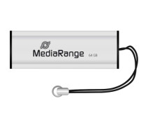 Купить - флешку  USB флеш накопитель Mediarange 64GB Black/Silver USB 3.0 (MR917) (721752-01)