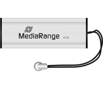Купить - флешку  Флеш-накопитель MediaRange 8GB USB flash drive USB 3.0 black/silver (MR914)