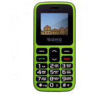 Купить - смартфон и мобильный телефон  Мобильный телефон sigma mobile comfort 50 hit black-green (NW21771)