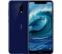 Купить - смартфон и мобильный телефон  Телефон Nokia X5 2018 3/32GB Blue