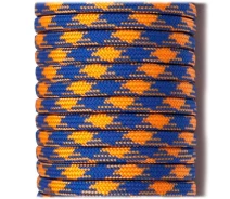 Купить - веревочное изделие  Паракорд TrekLine 550 Blue Orange Camo 047 (TREK-550.124)