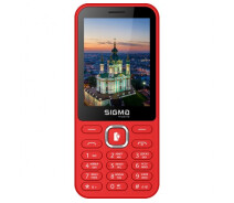 Купить - смартфон и мобильный телефон  Мобильный телефон sigma mobile x-style 31 power type-c red (NW27088)