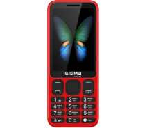 Купить - смартфон и мобильный телефон  Мобильный телефон Sigma mobile X-style 351 LIDER (Red) UA-UCRF [63479]