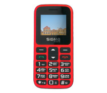Купить - смартфон и мобильный телефон  Мобильный телефон Sigma mobile Comfort 50 HIT2020 (Red) UA-UCRF [54467]
