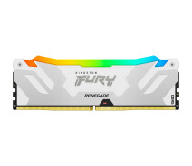 Купить - оперативную память  Модуль памяти Kingston DRAM 16GB 6400MT/s DDR5 CL32 DIMM FURY Renegade RGB White XMP EAN: 740617333756 (KF564C32RWA-16)