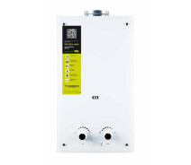 Купить - газовую колонку  Колонка газовая дымоходная Thermo Alliance JSD20-10GE 10 л панель из стекла White (030726)