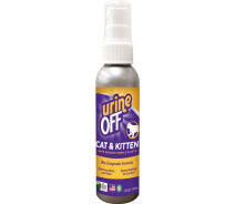 Купить - средство для уборки за животным  Спрей TropiClean Urine Off для удаления органических пятен и запахов, для котят и кошек 118 мл (811665016998)