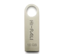 Купить - флешку  Флеш-накопитель USB 16GB Hi-Rali Shuttle Series Silver (HI-16GBSHSL)