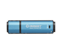 Купить - флешку  Флеш-накопитель USB3.2 32GB Kingston IronKey Vault Privacy 50 Type-A Blue (IKVP50/32GB)