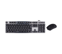 Купить - клавиатуру  Ведущая игровая клавиатура и мышка Fantech Major KX-302s с подсветкой 8000 DPI, Black
