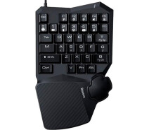Купить - клавиатуру  Клавиатура Baseus Gamo One-Handed Gaming Keyboard Black (GMGK01-01)