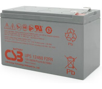 Купить - аккумулятор для ИБП и инверторов  Акумуляторная батарея CSB UPS12460F2FR, 12V9Ah