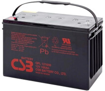 Купить - аккумулятор для ИБП и инверторов  Акумуляторная батарея CSB GPL121000, 12V 100Ah