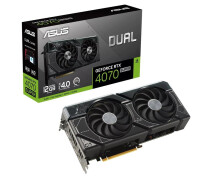 Купить - видеокарту  Видеокарта GF RTX 4070 Super 12GB GDDR6X Dual Asus (DUAL-RTX4070S-12G)
