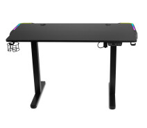 Купить - стол ПК  Регулируемый стол Barsky StandUp Game black RGB-LED 1200*600 BST-01led