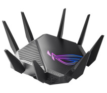 Купить - маршрутизатор  Беспроводной маршрутизатор Asus ROG Rapture GT-AXE11000 (Wi-Fi 6E/6, 1x2.5GE WAN/LAN 1xGE WAN, 4xGE LAN, 2*USB 3.2, AiMesh, 8 антенн)