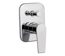 Купить - смеситель  Смеситель Qtap Stenava Хром Однорычажный Скрытый монтаж Для душа (6245102DC)