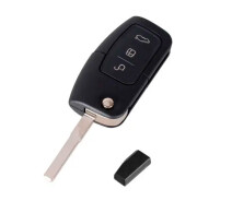 Купить - ключ зажигания  Ключ зажигания, чип 4D63, 3 кнопки HU101, для Ford Focus Fiesta (117156)
