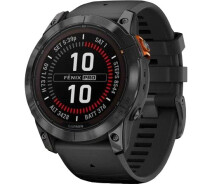 Купить - смарт-часы  Смарт-часы Garmin Fenix ​​7X Pro Solar Slate Gray w. Black Band (010-02778-00/01)