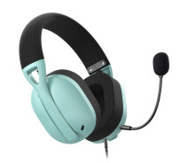 Купить - наушники  Игровая гарнитура HATOR Hyperpunk 2 USB 7.1 Black/Mint (HTA-848)