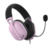 Купить - наушники  Игровая гарнитура HATOR Hyperpunk 2 USB 7.1 Black/Lilac (HTA-849)