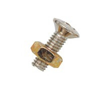 Купить - гитарное комплектующее  Винт с гайкой PAXPHIL PL3010 LES PAUL PICKGUARD SCREW