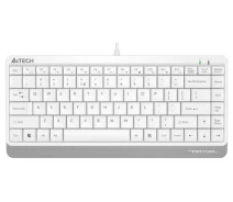 Купить - клавиатуру  Клавиатура A4Tech FK11 Ukr White USB