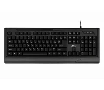 Купить - клавиатуру  Клавиатура Frime Office Keyboard Black USB (FKBB0123)