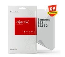 Купить - защитную пленку для смартфона  Гидрогелевая пленка ArmorStandart Clear + Matte для Samsung S23 / S22 5G (ARM66862) Transparent