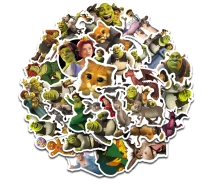 Купить - набор наклеек и стикеров  Набор наклеек Стикерпак Шрек Shrek 45 штук SP SR 01