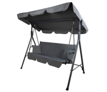Купить - садовую качелю  Садовая качеля 3-х местная Fregat RELAX + 2 подушки (FR8003Grey)