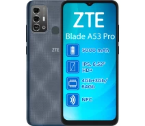 Купить - смартфон и мобильный телефон  Смартфон ZTE Blade A53 Pro 4/64GB Blue (UA UCRF)