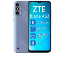 Купить - смартфон и мобильный телефон  Смартфон ZTE Blade A53 2/32Gb Blue (UA UCRF) NFC