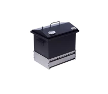 Купить - коптильню  Коптильная бытовая с термометром и подставкой Smoke House M Thermo