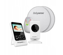 Купить - радионяню  Дыхательный монитор BABYSENSE 7 с радионяней VIDEO V24R видеоняня монитор дыхания для младенцев (2089166820)