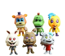 Купить -  Пять ночей у Фредди фигурки ФНАФ набор фигурок Фредди Five Nights at Freddy's 6 шт 10 см (Fnaf_64)