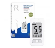 Купить - глюкометр  Глюкометр Bionime Rightest GM 550 +10 тест полосок и бессрочная гарантия
