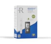 Купить - глюкометр  Глюкометр Rightest ELSA Bionime +10 тест полосок бессрочная гарантия (gl-18542)