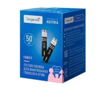 Купить - глюкометр  Тест-полоски Longevita Family (Лонгевита фемели) 50 шт (te-18607)