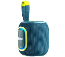 Купить - портативную колонку  Колонка Bluetooth WiWU P25 Thounder Mobile Speaker AUX/TF/RGB/1500mAh V5.3 Портативная беспроводная акустика Синий