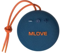 Купить - портативную колонку  Портативная акустика MLOVE BV230 IPX67 Waterproof Blue (34214)