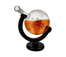 Купить - виски  Подарочный комплект набор для виски со стаканами графином глобусом в форме шара на подставке 20х13х22 см (476429-Prob)