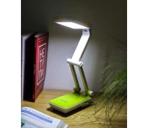 Купить - настольную лампу  Настольная лампа светодиодная Led Topwell 1019 с аккумулятором, 2 режима работы, складная, зеленая с белым