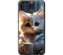 Купить - чехол для смартфона  Чехол на Huawei Honor V9 / Honor 8 Pro White cat "5646u-1246-70447"