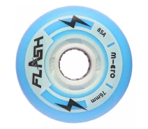 Купить - запчасть для роликовых коньков  Micro колеса Flash 76 mm blue (MSA-LWH-BL)