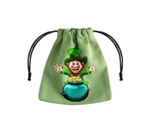 Купить - аксессуар для настольной игры  Мешочек для кубиков Lucky Green Dice Bag: Pot of Gold (BSTP101)