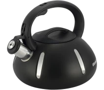 Купить - чайник для плиты  Чайник Ofenbach Happy Kettle 2л из нержавеющей стали со свистком, черный матовый