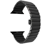 Купить - аксессуар к смарт-чсасам  Ремешок PRC для Apple Watch 49/45/44/42mm Ceramic Black [88449]