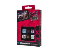 Купить - аксессуар для настольной игры  Набор кубиков Batman Miniature Game - D6 Suicide Squad Dice Set (6 шт.) (ACC0045)